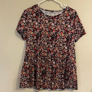 Floral blouse large new